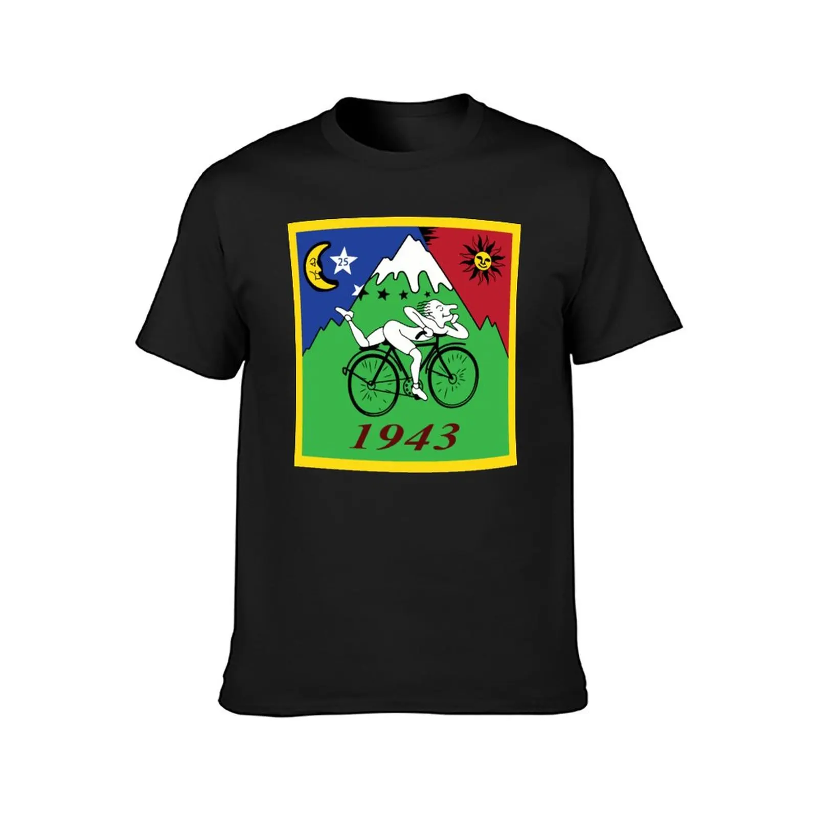 アルバートホフマン自転車の日トレンドtシャツメンズ1943