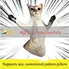 Customized Portrait Pillow Dogs Cats Funny Pillows Spoof Portrait Pillow Ugly Photo Pillow Special Birthday Gift 2