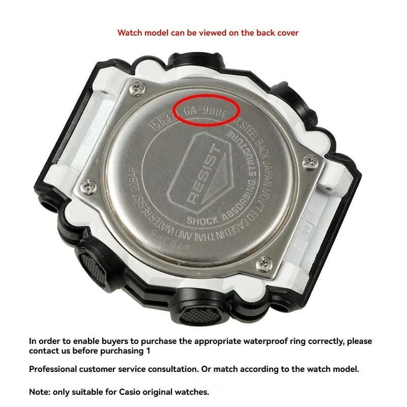 مشاهدة ختم الغبار الدائري حلقة سيليكون ل كاسيو G-S...