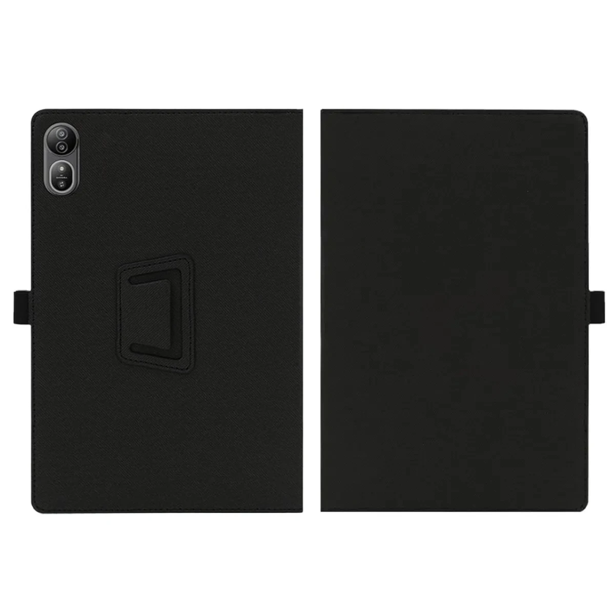 Hand Strap Design PU Leather Folding Stand Cover for Tablet PC (12.2) - Full Protection