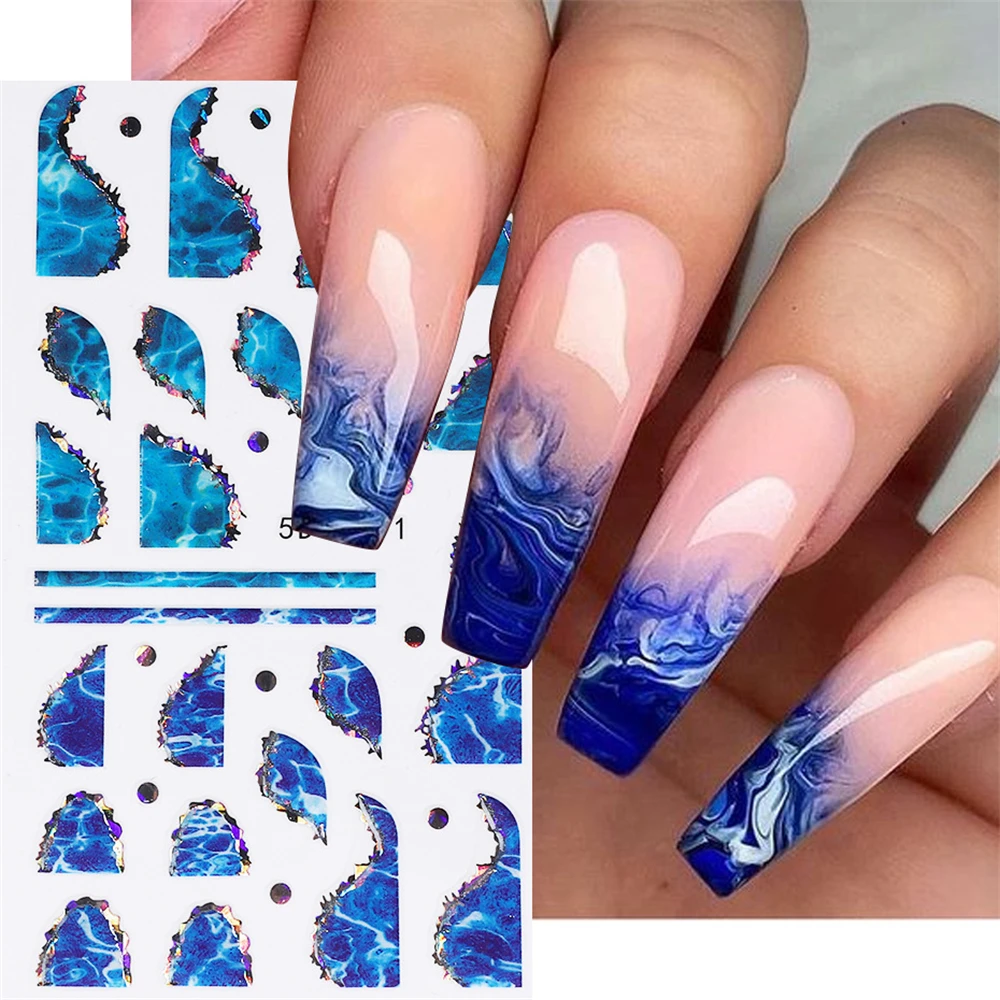 

Nail Sticker With Strong Adhesion And Resistance To Detachment Self Adhesive Design New Nail Stickers Decal Decoration Nail Art