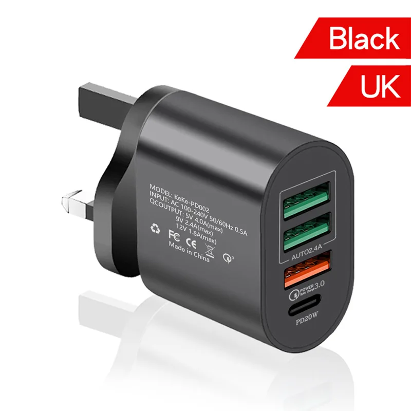 ANSEIP 36W Type c charger USB PD Quick Charge 3.0 for iPhone 13 12 11 Wall Fast charger adapter for iPhone Xiaomi Huawei Samsung phone charger Chargers