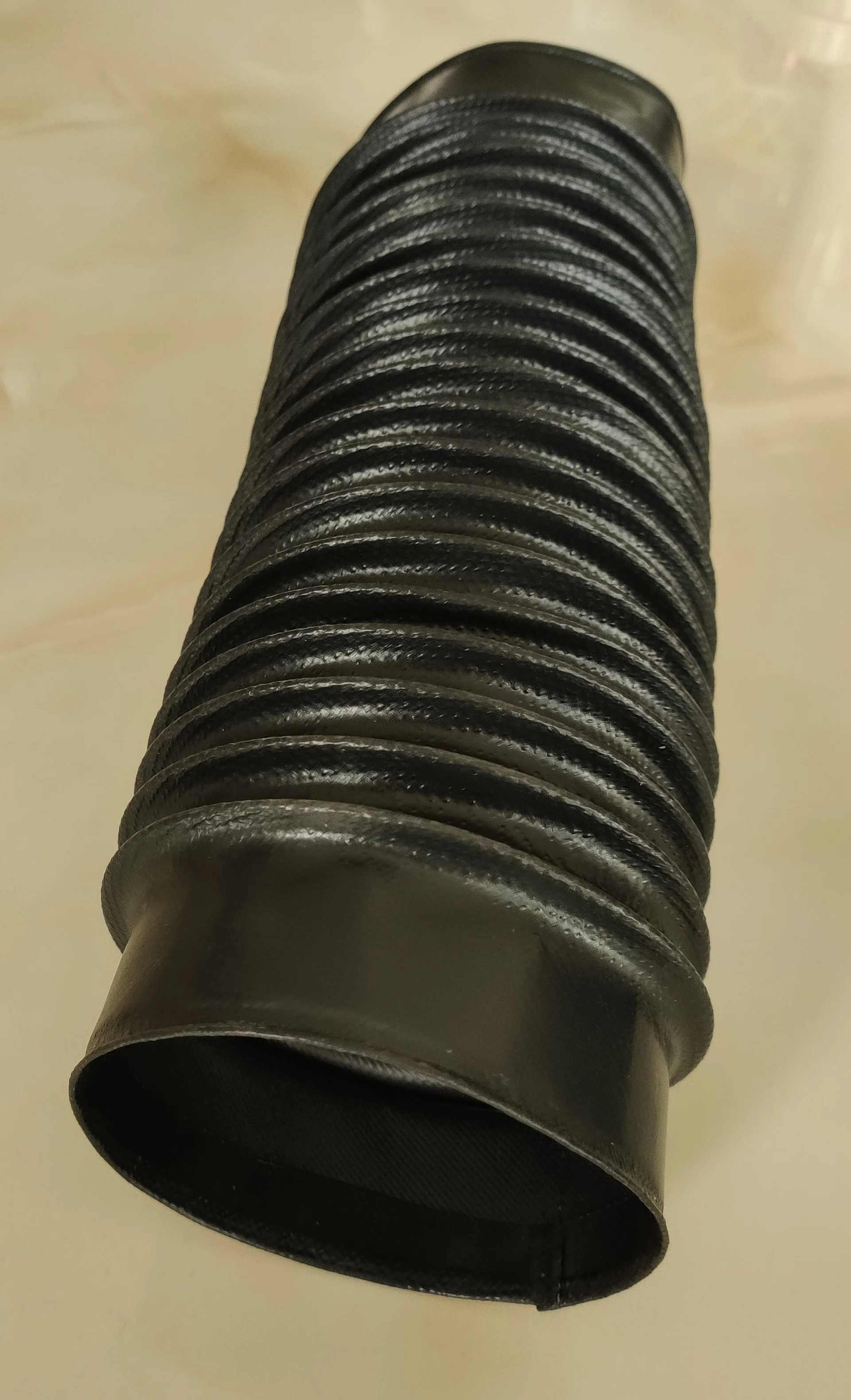 Circular bellows for protecting hoses, inner diameter 50 mm x Lmax 500 mm
