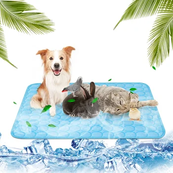 Pet Cooling Mat Cool Pad Cushion Dog Cat Puppy Blanket For Summer Sleeping Bed Dog Cooling Bed Pet Cooling Mat 3