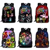 Nightmare Critters Backpack Nightmare Monster Scchool Bags Pencial Bag  Nightmare Lamb Book Bag Pen Case For Student Backpack 1