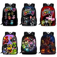 Nightmare Critters Backpack Nightmare Monster Scchool Bags Pencial Bag  Nightmare Lamb Book Bag Pen Case For Student Backpack 1