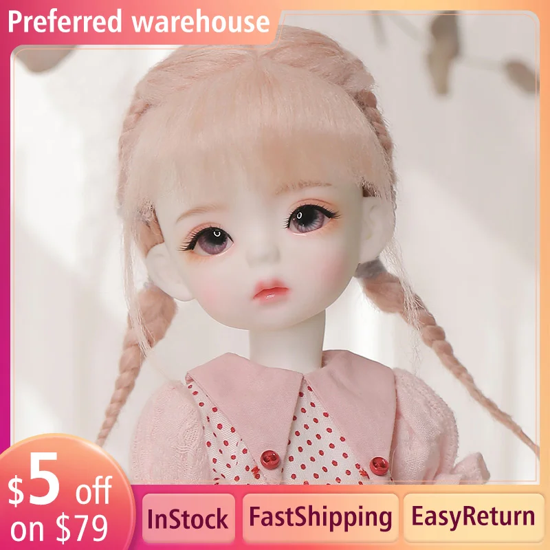

1/6 BJD Doll SOO Bitsie Resin Full Set Ball Jointed Doll Toys Surprise Gift for Children Anime Figure about 26cm Girl Dolls
