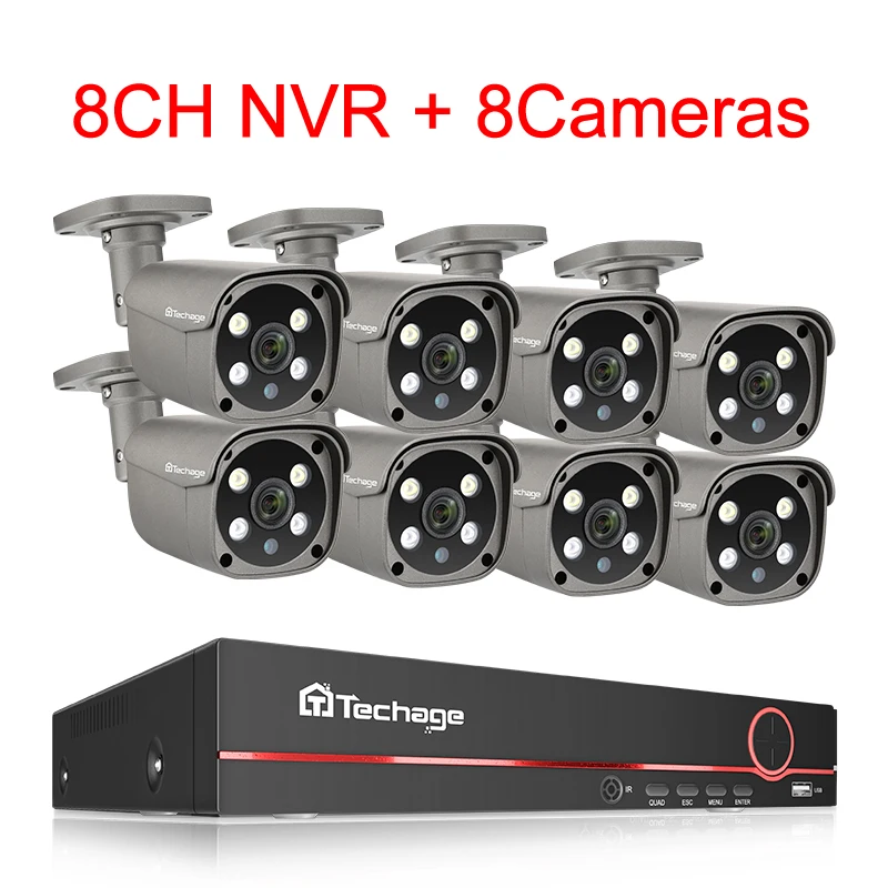 8CH 8 Bullet Camera