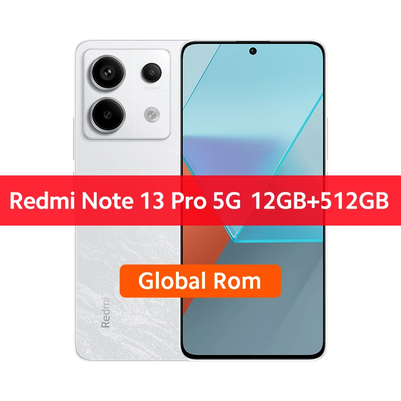 グローバルROM Xiaomi Redmi Note 13 Pro 5Gスマートフォン 8GB 256GB