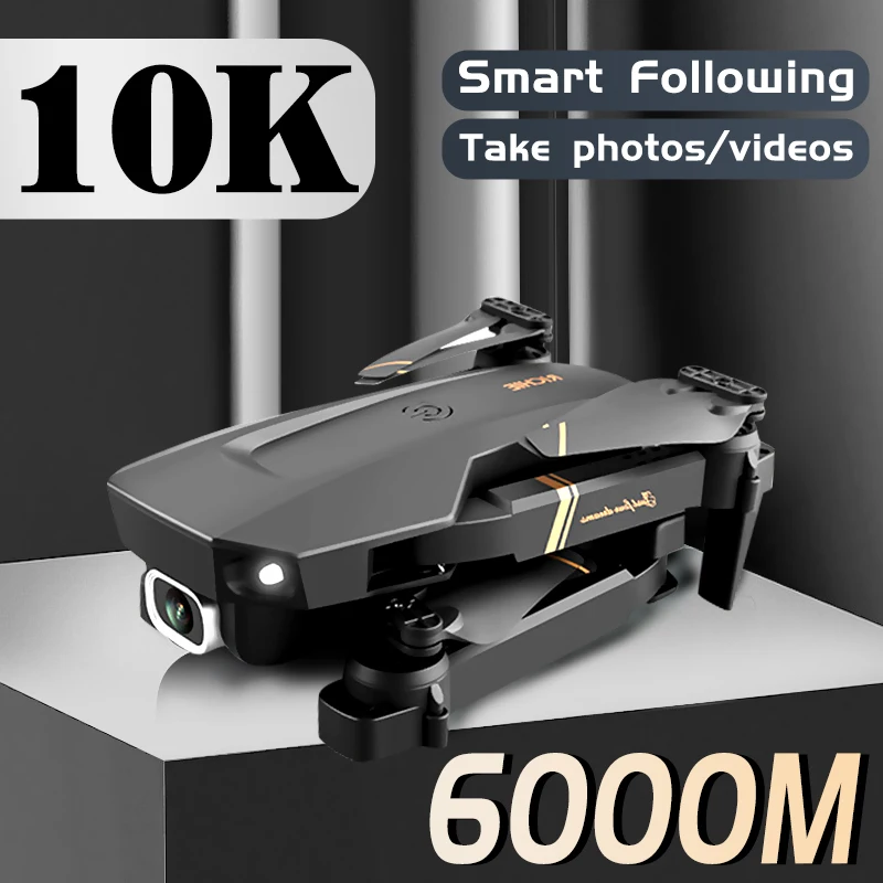 

New V4 Drone Dual Camera 10K Professional Camera WIFI RC Folding Aircraft Dual Fixed Height Quadcopter Drone Toys