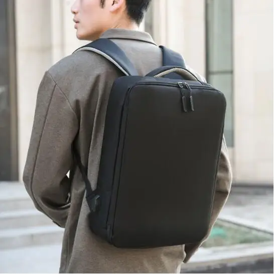 남녀공용 방수 USB 충전 백팩, 여행 학교 배낭, 15.6 인치 노트북 배낭, 캐주얼 백팩