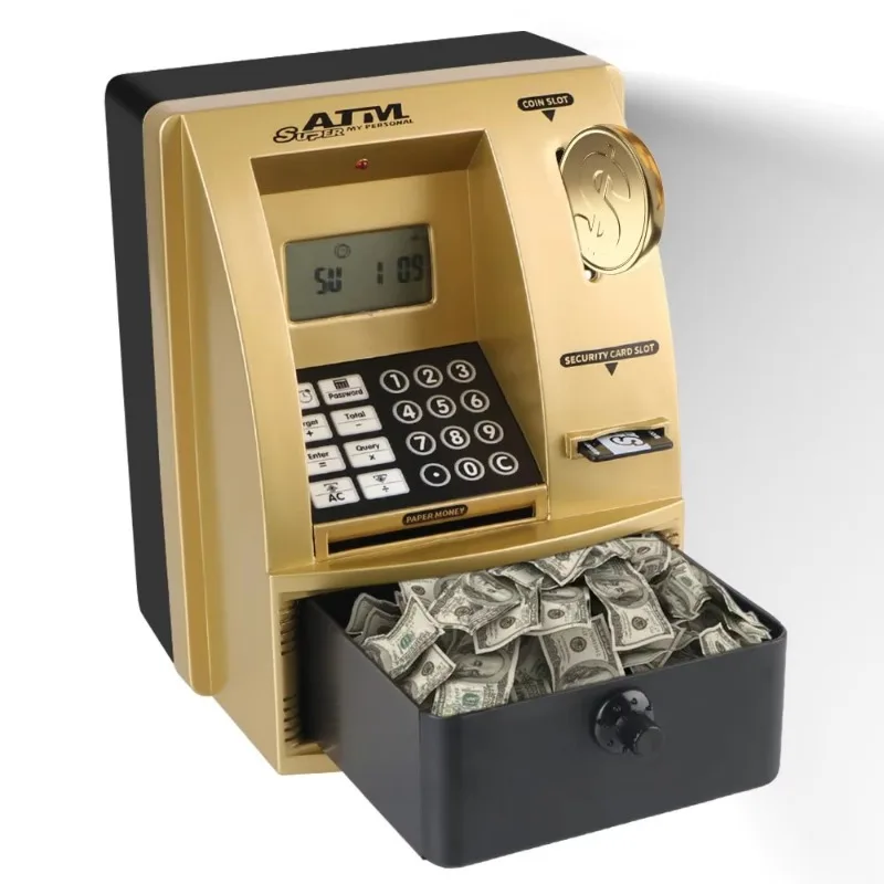 Salvadanaio elettronico a cassaforte con codice per banconote_voghion.com