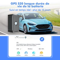 ‌ Localisateur de suivi antivol de traqueur GPS de véhicule de batterie de 15 jours avec des frais de Service pour la Protection de sécurité de camion/voiture/Moto/bagages 1