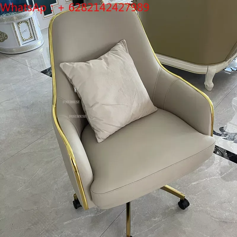 

Home Office Chairs Nordic office Furniture Light Luxury modern Computer Chair lift Swivel Armchair Leisure Backrest Gaming Chair