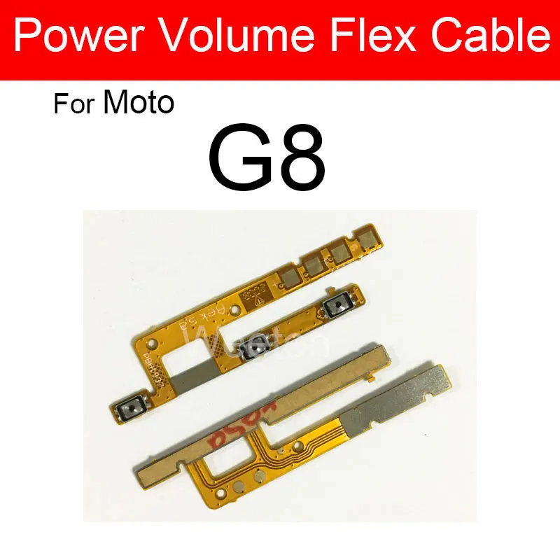 Enhanced Power Volume Side Buttons Flex Cable - Volume Keys Flex Ribbon Spare Parts