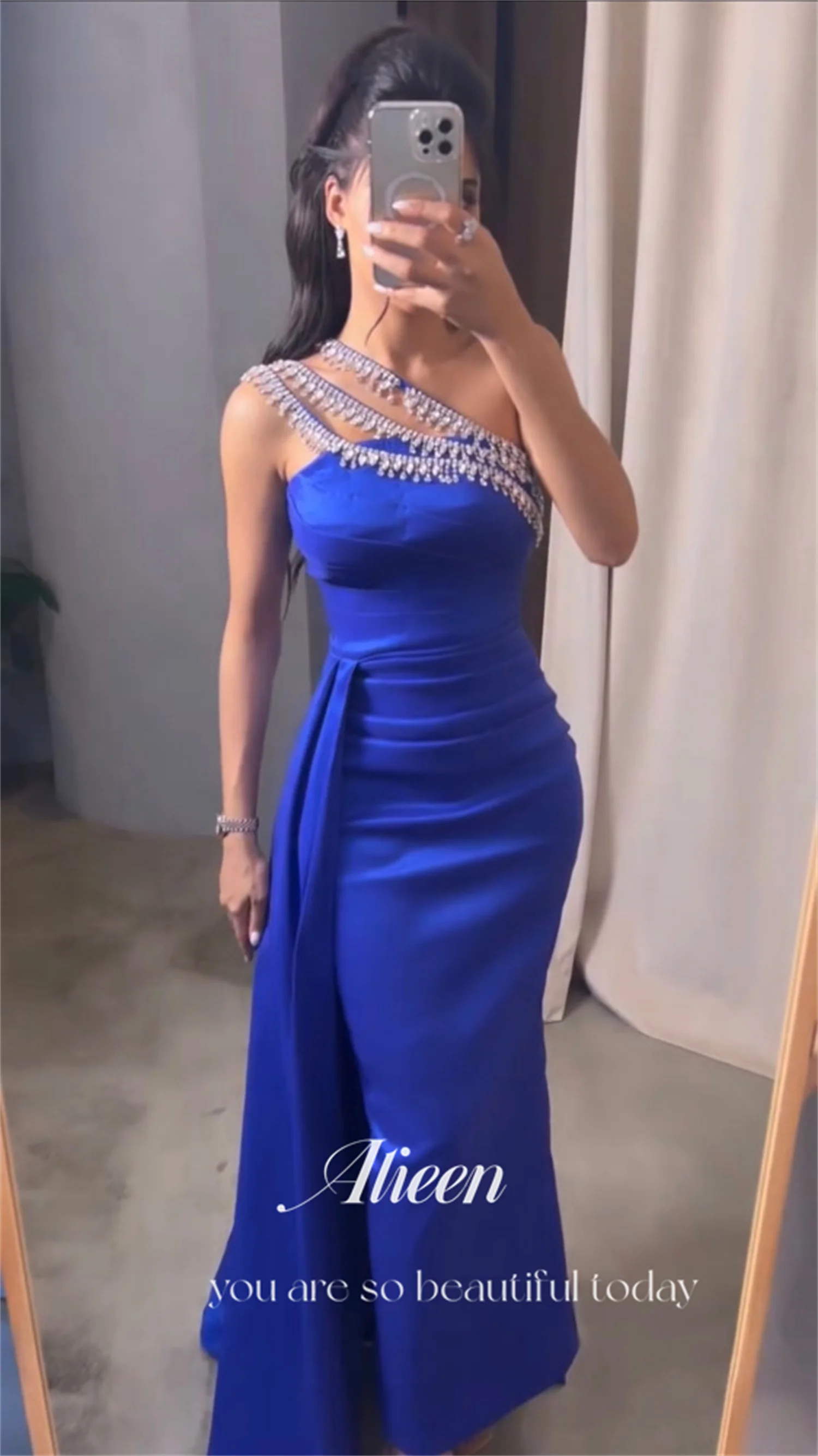 Blue Satin Diamond Jewelry Mermaid Wedding Party Dress Women Elegant Luxury  Evening Dresses for Formal Occasions Customized - AliExpress Blue Satin Diamond Jewelry Mermaid Wedding Party Dress Women Elegant Luxury Evening  Dresses for Formal Occasions Customized - AliExpress
