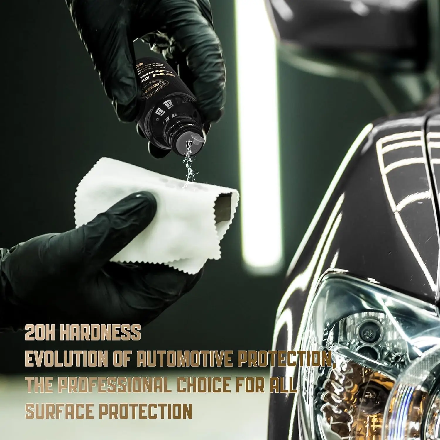 Graphene Ceramic Coating 20H with Self Healing and UV Track Technology Car Detailing Professionals 10+ Years of Protection