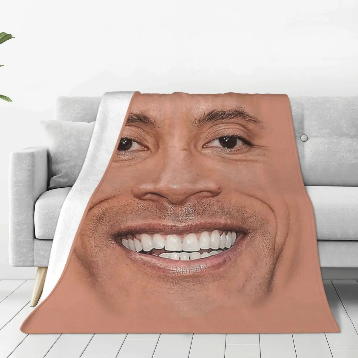 

Одеяло для лица The Rock, фланелевое одеяло, фланелевое одеяло, одеяло с кондиционированием воздуха