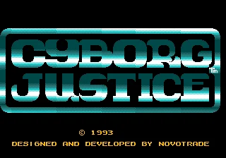 Cyborg Justice 16Bit Md Game Card Per Sega Mega Drive Per Genesis