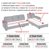 Elastic Sofa Cover For Living Room ArmChair Most Cheap Corn Grid Fabric Sofa Slipcover Protector Chair Sofa Protector Home Decor 3