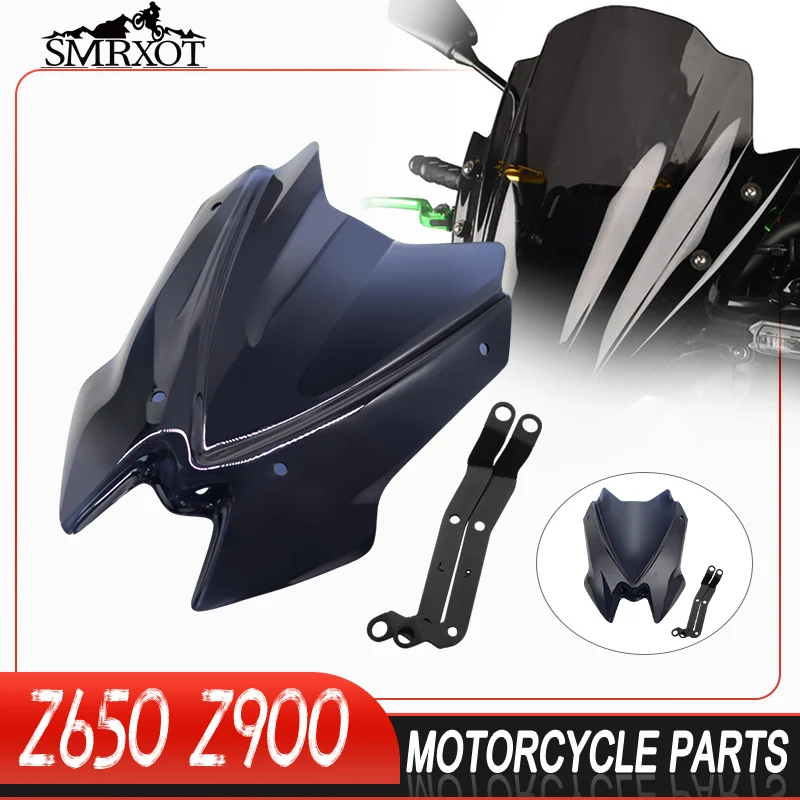 

Windscreen For Z900 Z650 Z 900 Z 650 2020 2021 2022 Motorcycle Accessories Windshield Visor Wind Screen Deflector z900 z650