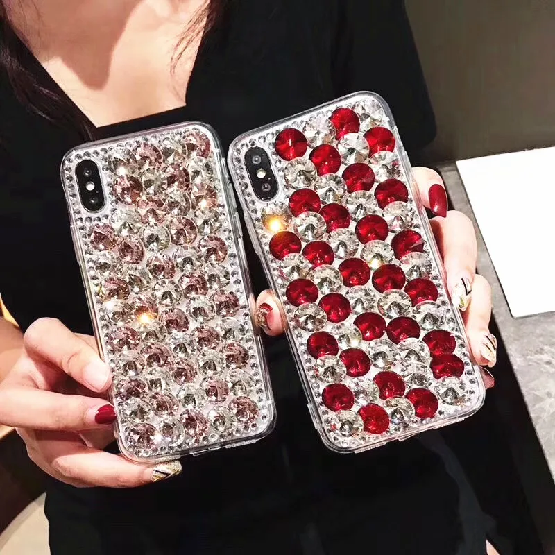 

Luxury Glitter Bling case for Huawei p30pro, P30, P50 Lite, P40,For Honor 8X, 9x Max, Crystal Diamond Phone Cover