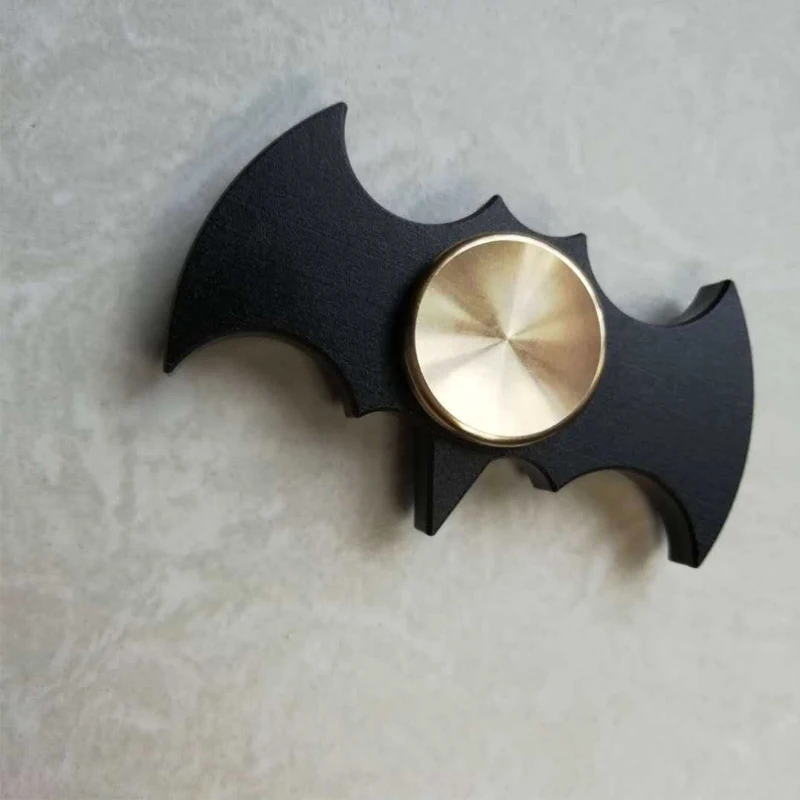 Bat Shaped Metal Fidget Spinner - High Quality Stress and Anxiety Relief Gadget