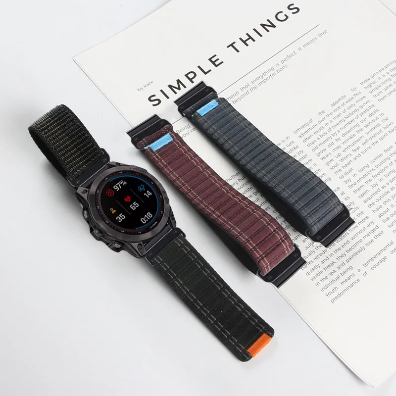 Wave Nylon Loop Strap, Quickfit Band