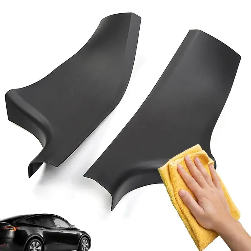 

2 Pieces Door Sill Guards For Tes-la Model Y Rear Door Entry Sill Guard Scuff Plate For Tes-la Model Y Scratch-Resistant