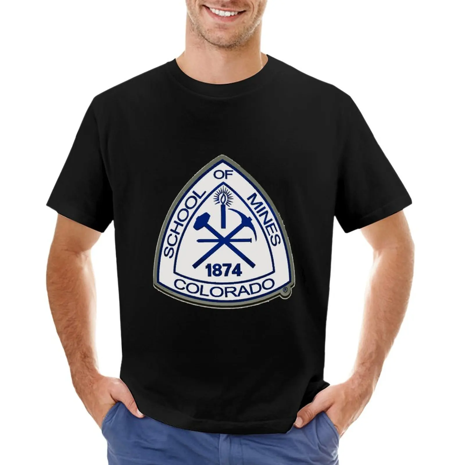 

Colorado School of Mines T-Shirt plain t-shirt heavyweight t shirts for men