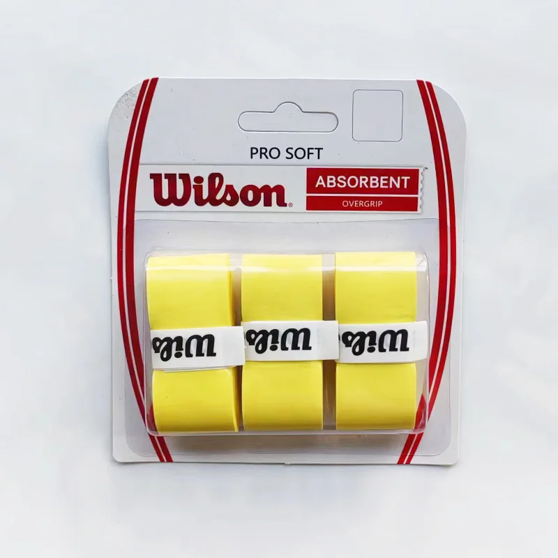 Wilson PU Sweat Absorbing Belt Tennis Racket Sweat Belt Hand Adhesive Overgrips