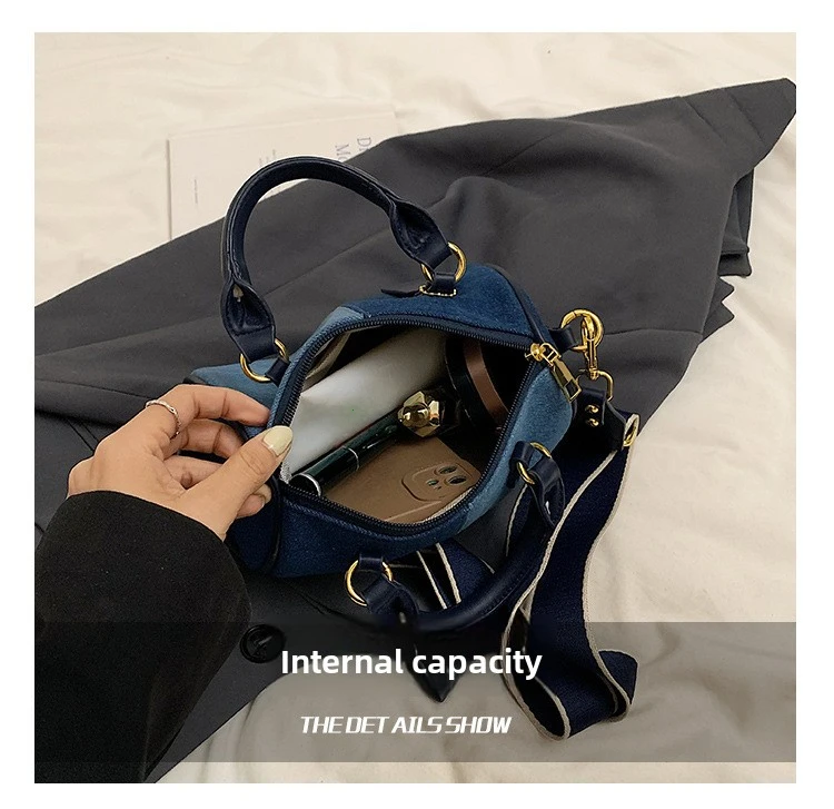Patchwork Colorblock Mini Handbag color options
