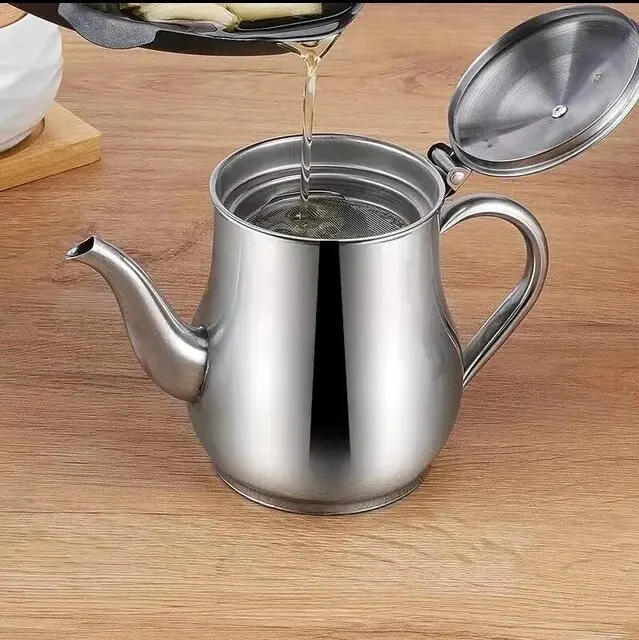 Stainless Steel Oil Pot 7