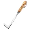 EZARC Crack Weeder Crevice Weeding Tool 11.2" Stainless Steel Manual Weeder L-Shaped Puller Spatula Weeding Sickle 1