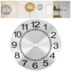 Clock Dial Metal Replacement Wall Clocks Handmade Materials for DIY Aluminum Face 3