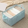 Durable Foldable Underwear Drawer Storage Box for Clothes, Fabric Underwear Socks Storage, Wardrobe Divider 6