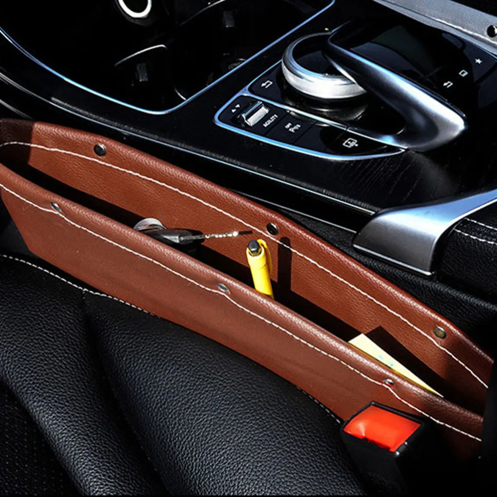 Leather Store Items With Ease In Car Seat Supplies Storage Bag Exquisite Craftsmanship Car Trash Can