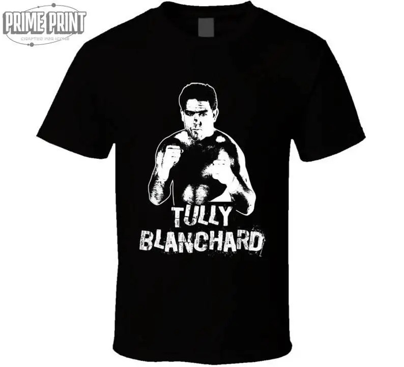 

Tully Blanchard Retro Legends of Wrestling T Shirt Casual Round Neck Short Sleeve Men's Tees Regular Fit Men Women T Shirt