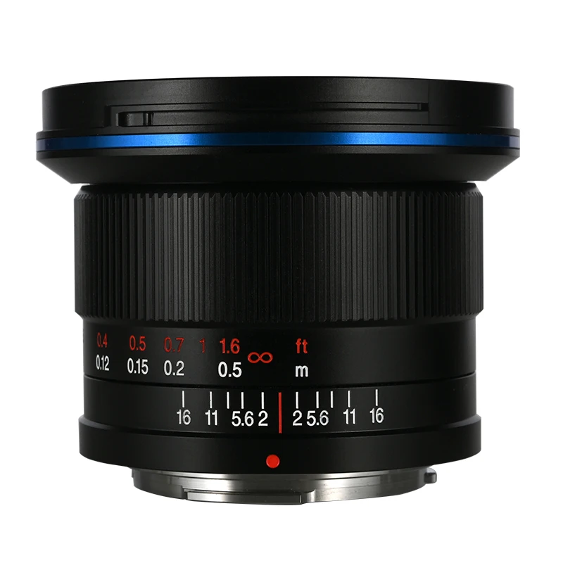 비너스 옵틱스 라오와 6mm F2.0 제로-D MFT 렌즈 C-드리머 초광각 고정 초점 자동 조리개 마이크로 4/3 MFT M43 마운트용