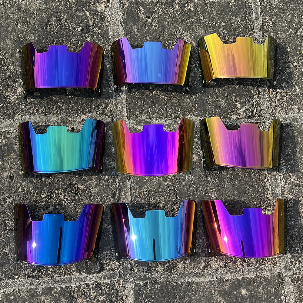 Factory Sale America Football Visors with clips Eye Shield Visor for Youth and Adult Rugby Helmet Universal Fit