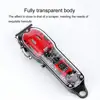 JM-200 Hair Cutter Transparent Sharp 3 Colors Optional Portable Electric Hair Clipper for Adult 5