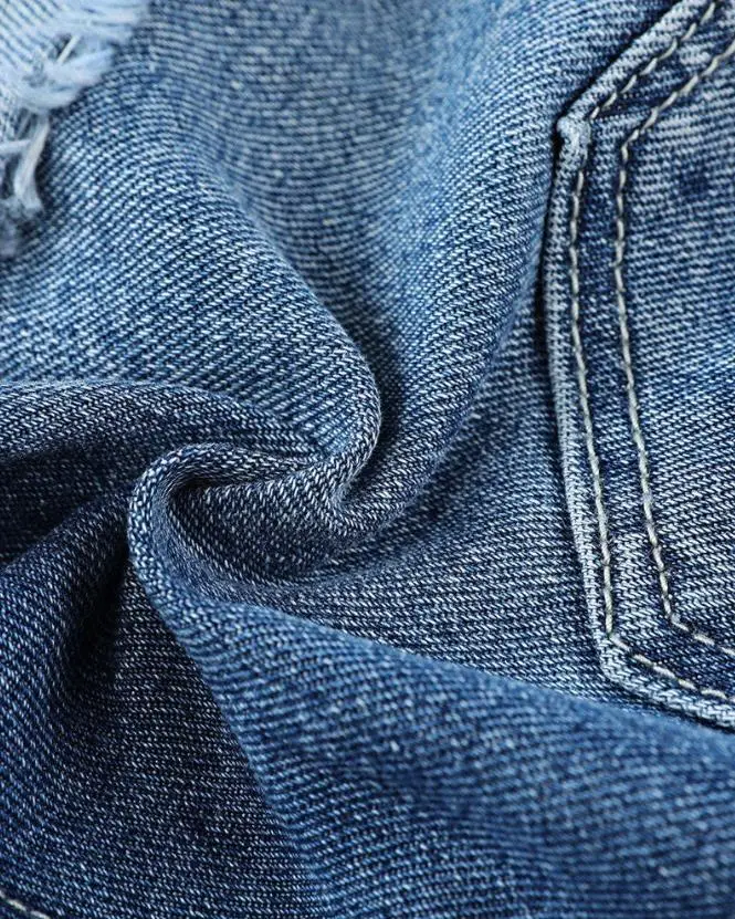 High Waist Crimping Demin Short Jeans for Women Print Patchwork Raw Hem Denim Shorts Skinny Lady Streetwear Hot Short Pants