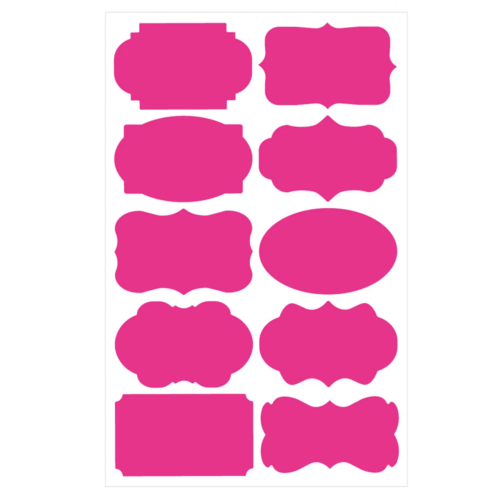 

Glass Bottle Sticker Small Chalkboard Label Decals For Kitchen Jar
