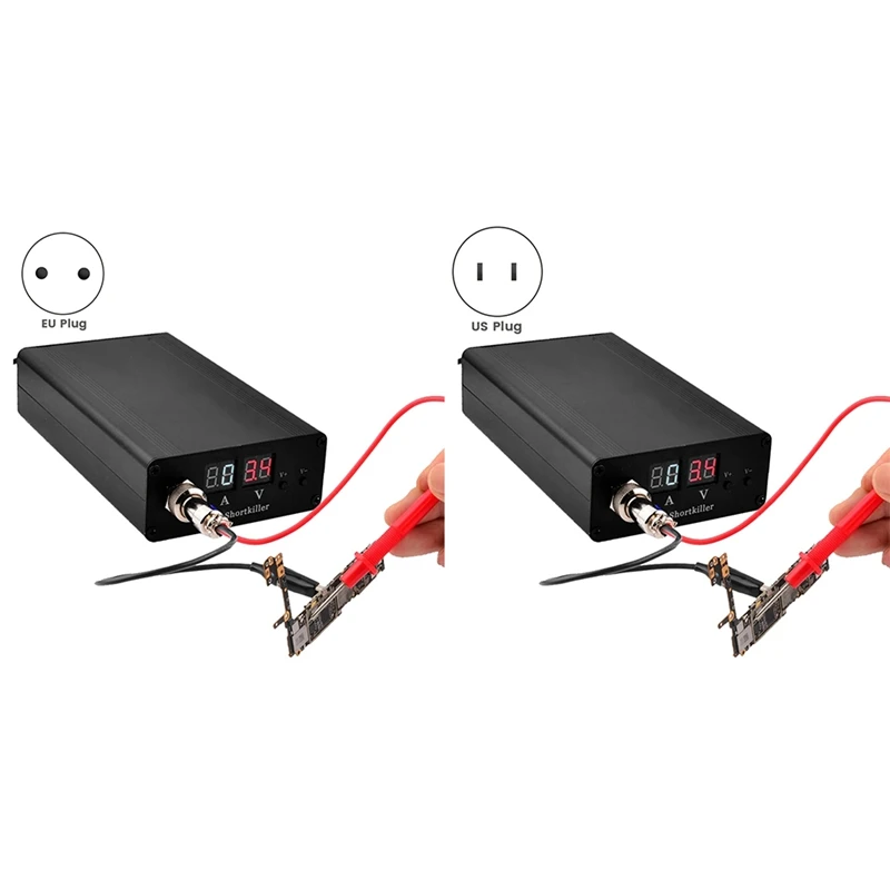 Mobile Phone Short Circuit Detector Accurate Repair Burner For IOS & Android, Mobile Phone Test Repair Tool Easy Install US Plug