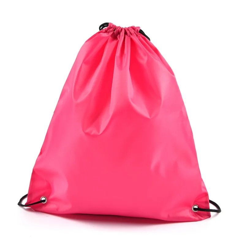 Lightweight Drawstring Backpack – Foldable Sports & Travel Gym Bag