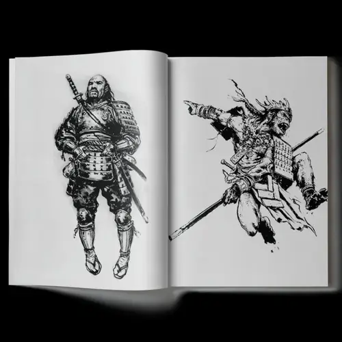 Kim Jung-gi's Latest English Sketchbook Collection 2024 Karl Kopinski - Image 5
