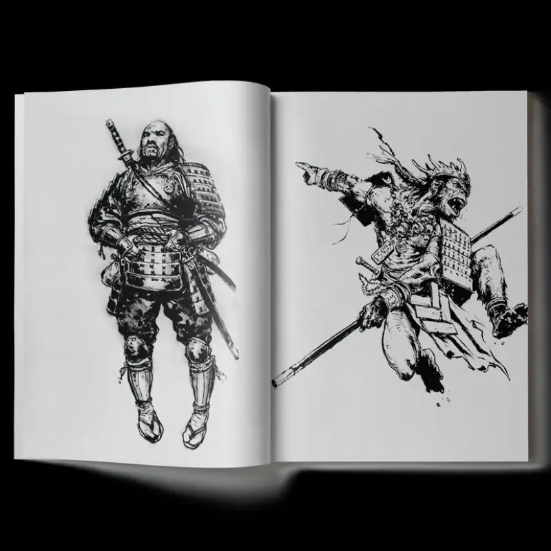 Kim Jung-gi's Latest English Sketchbook Collection 2024 Karl Kopinski - Image 5