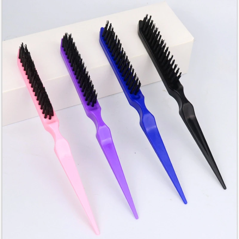 Professional Hair Brushes Comb Teasing Back Combing Hair Brush Slim
