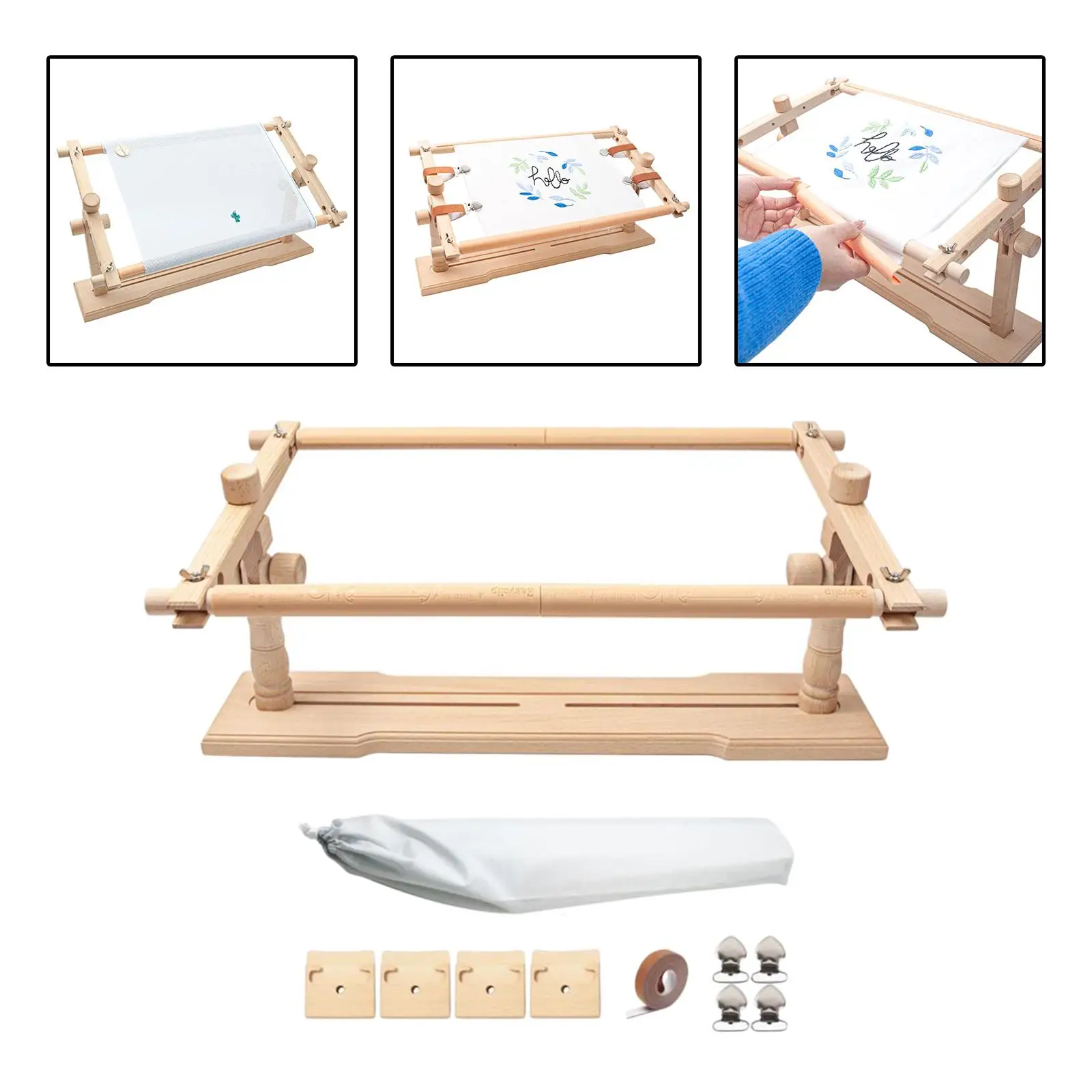 Cross Stitch Frame Scroll 1 Set Multifunctional Accessories