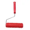 7inch Embossed Raindrop Painting Roller with Plastic Handle for Wall Decoration 1